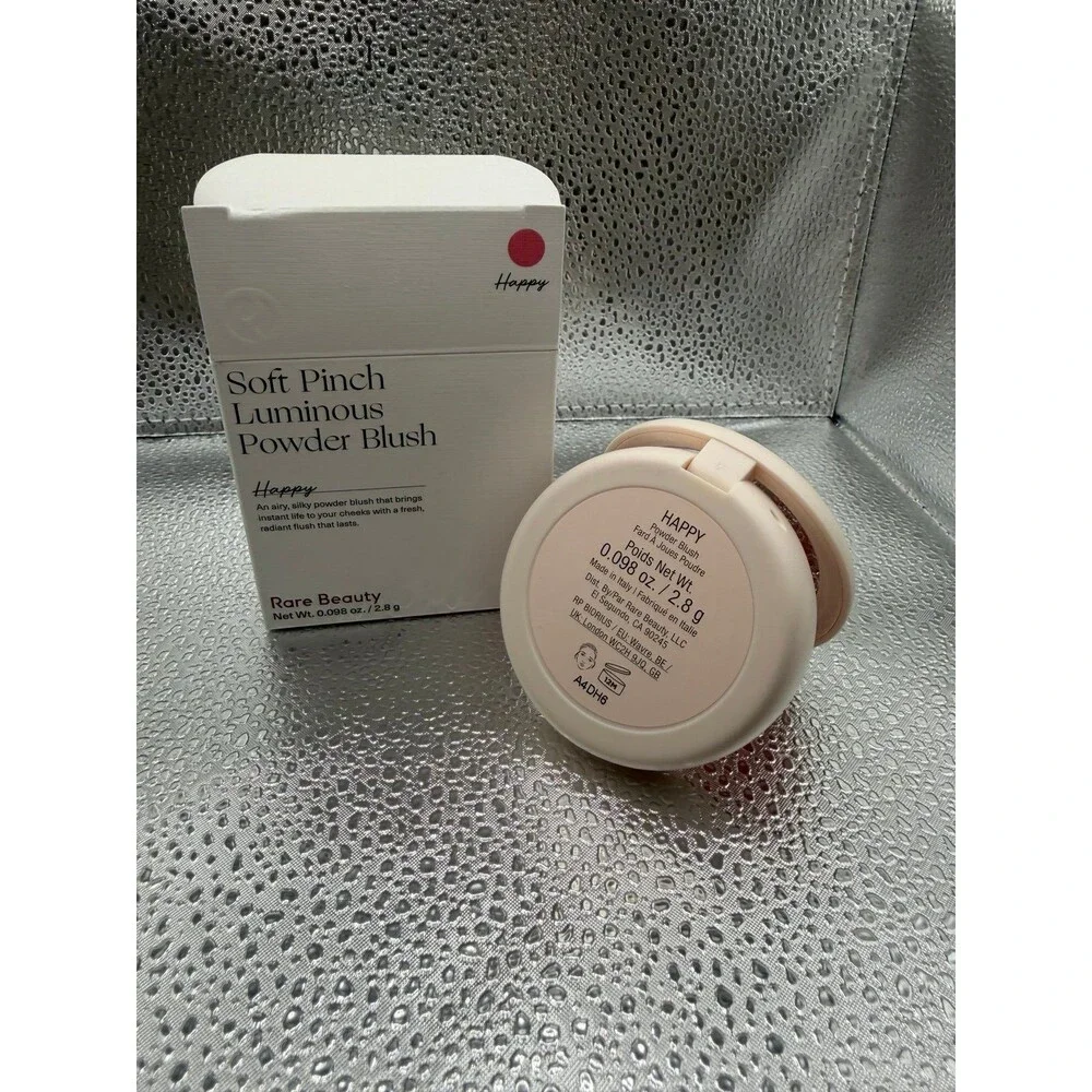 Rare Beauty Soft Pinch Luminous Powder Blush HAPPY Cool Pink
